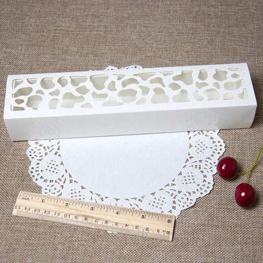 5PC Filigree Macaron Box