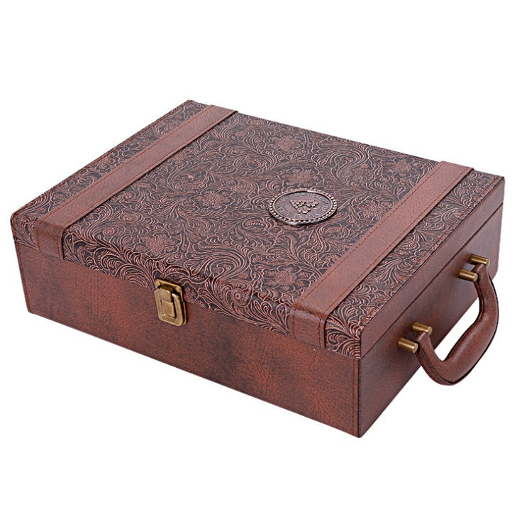 Leather Wine Box