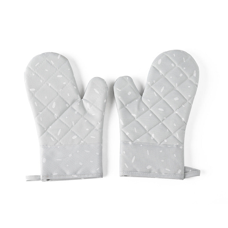 Oven Mitts: Pastel Pink Blue Green Oven Mitts