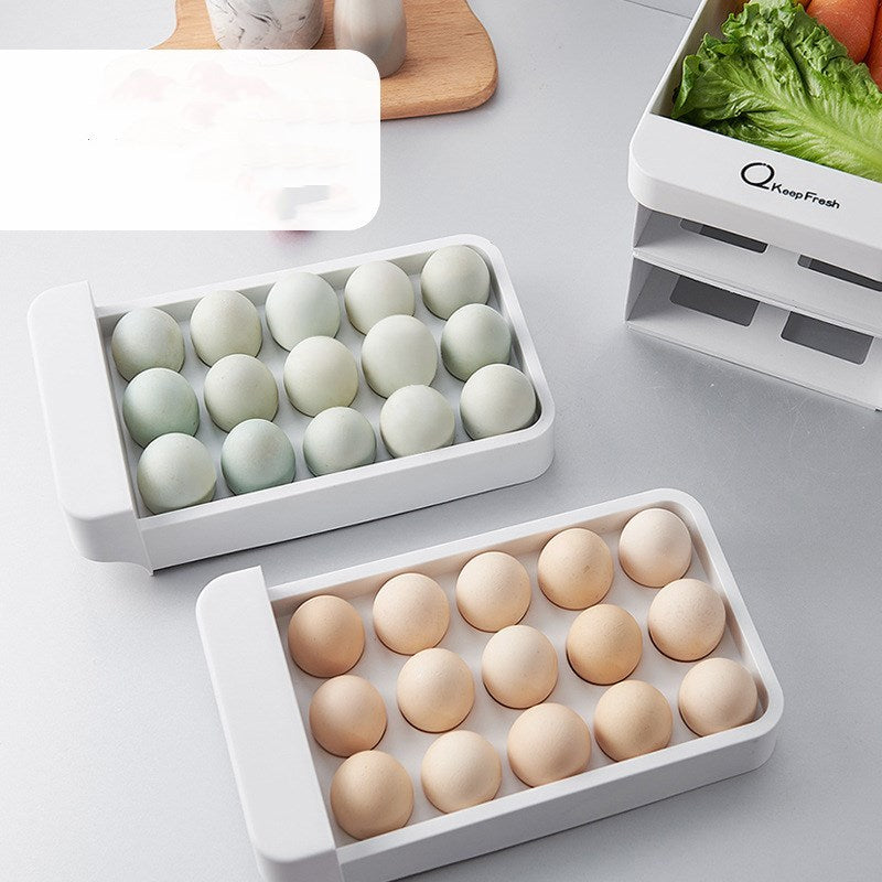 Egg Box with Stackable Drawers