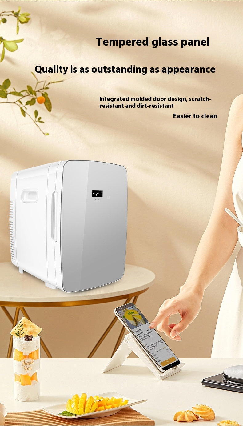 Mini 15L Refrigerator with Digital Display