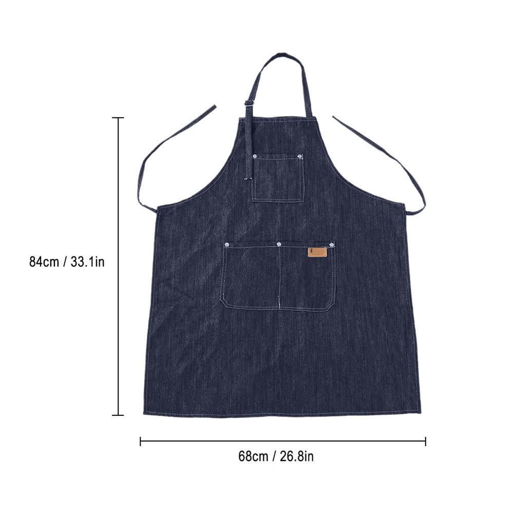 Classic Denim Blue Jean Apron