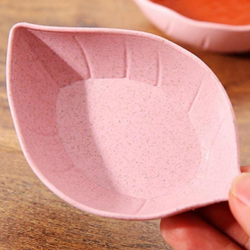 Tableware: Colorful Leaf Shaped Dish