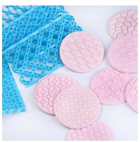 Lattices Cake Border Silicone Fondant Mold