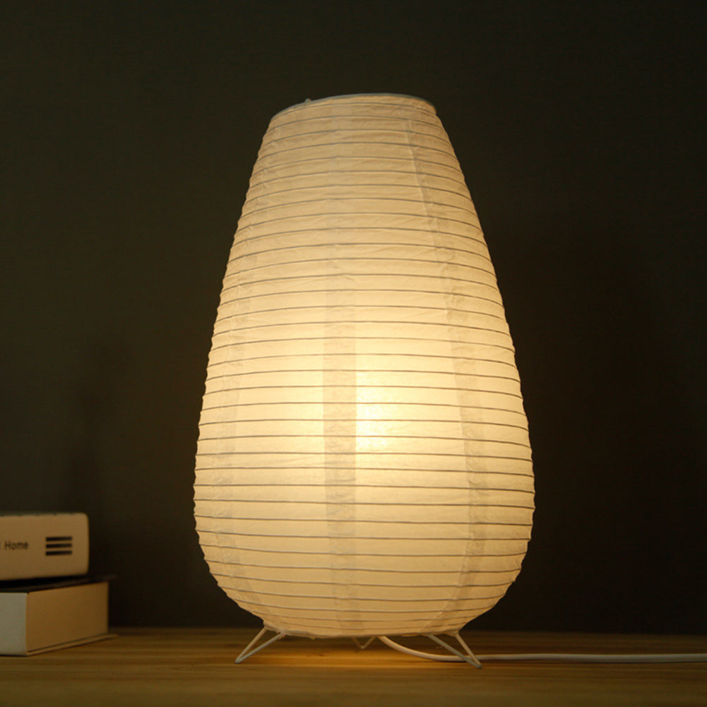 Small Rice Paper LED Table Lamp