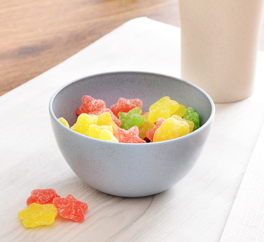 Bowls: Colorful Wheat Straw Prep Bowls