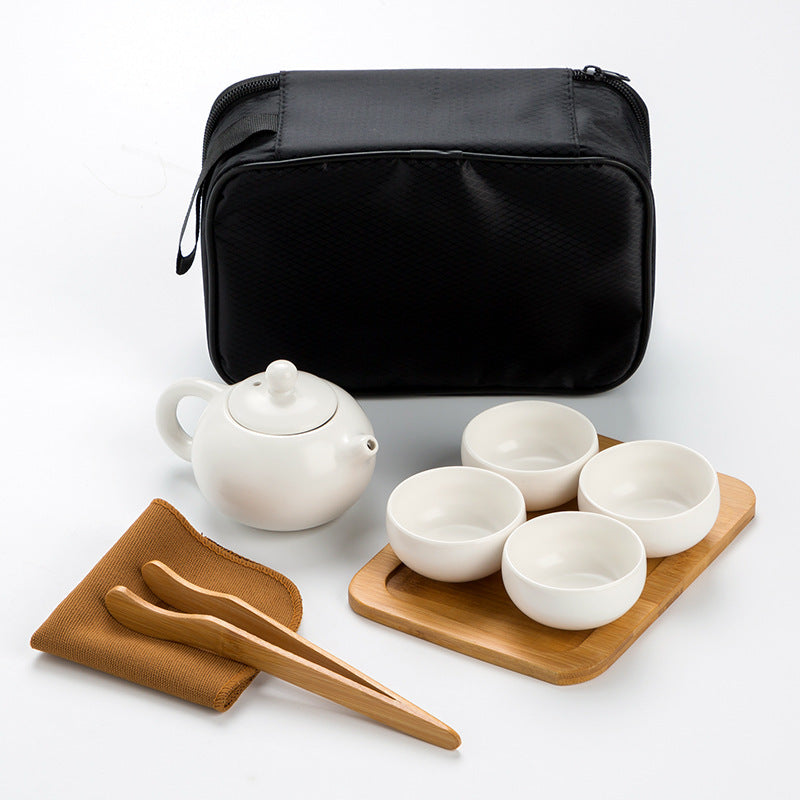 Portable Ceramic Tea Set