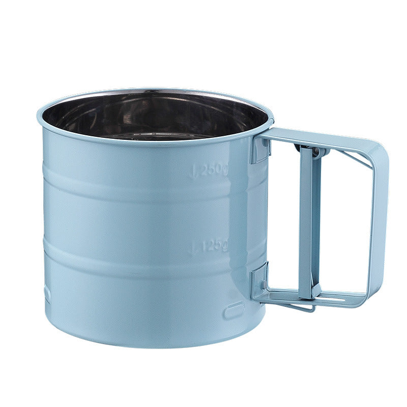 Color Glazed Stainless Steel Flour Sifter