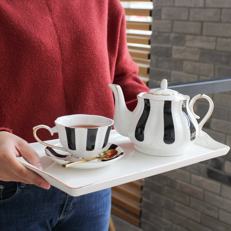 French Retro 2 Bone China Tea Set