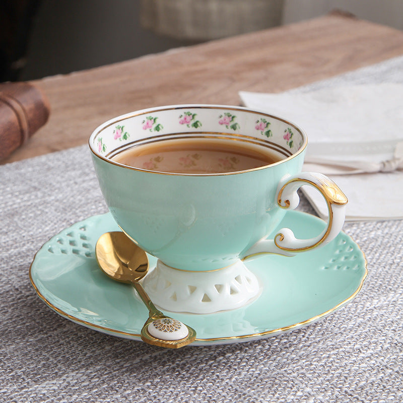 European Bone China Tea & Dessert Sets