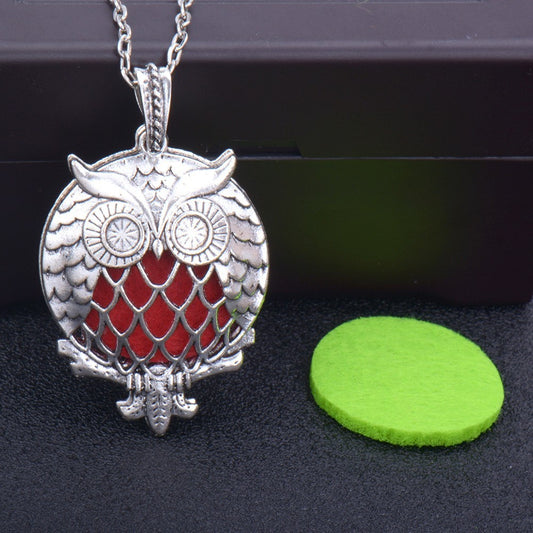 Tree Of Life Magnetite Alloy Aroma Diffuser Necklace