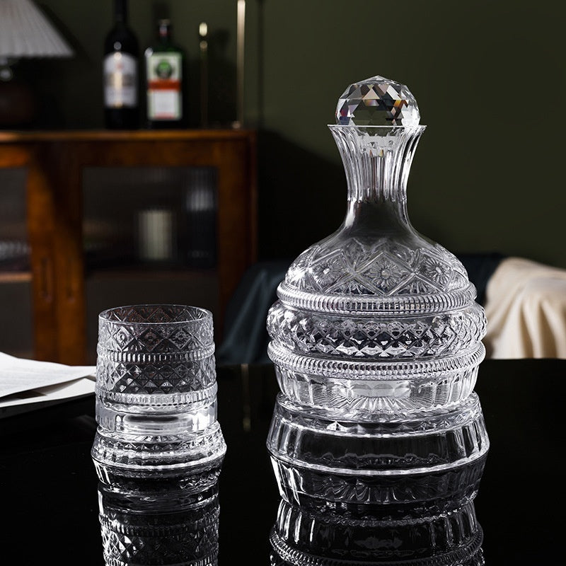 Diamond Rotating Wine Decanter