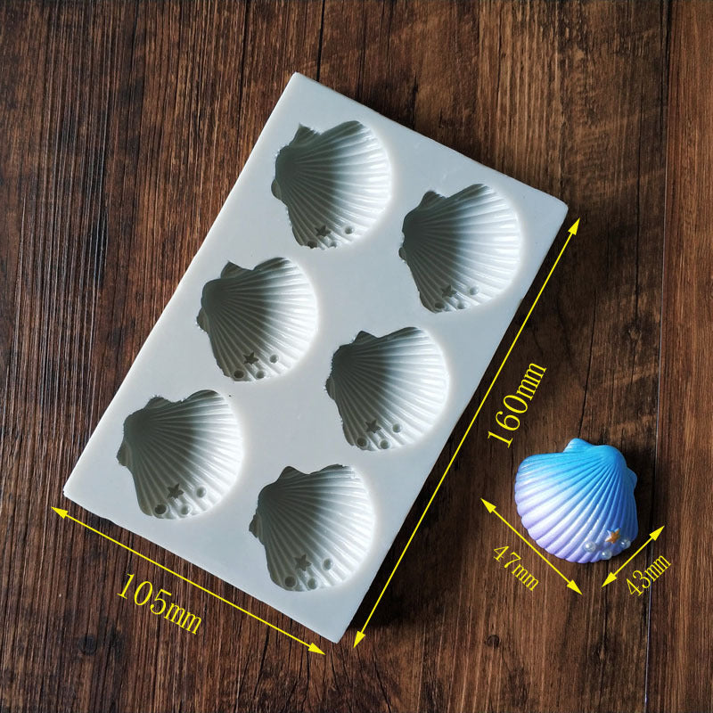 Silicone Seashell Dessert Mold