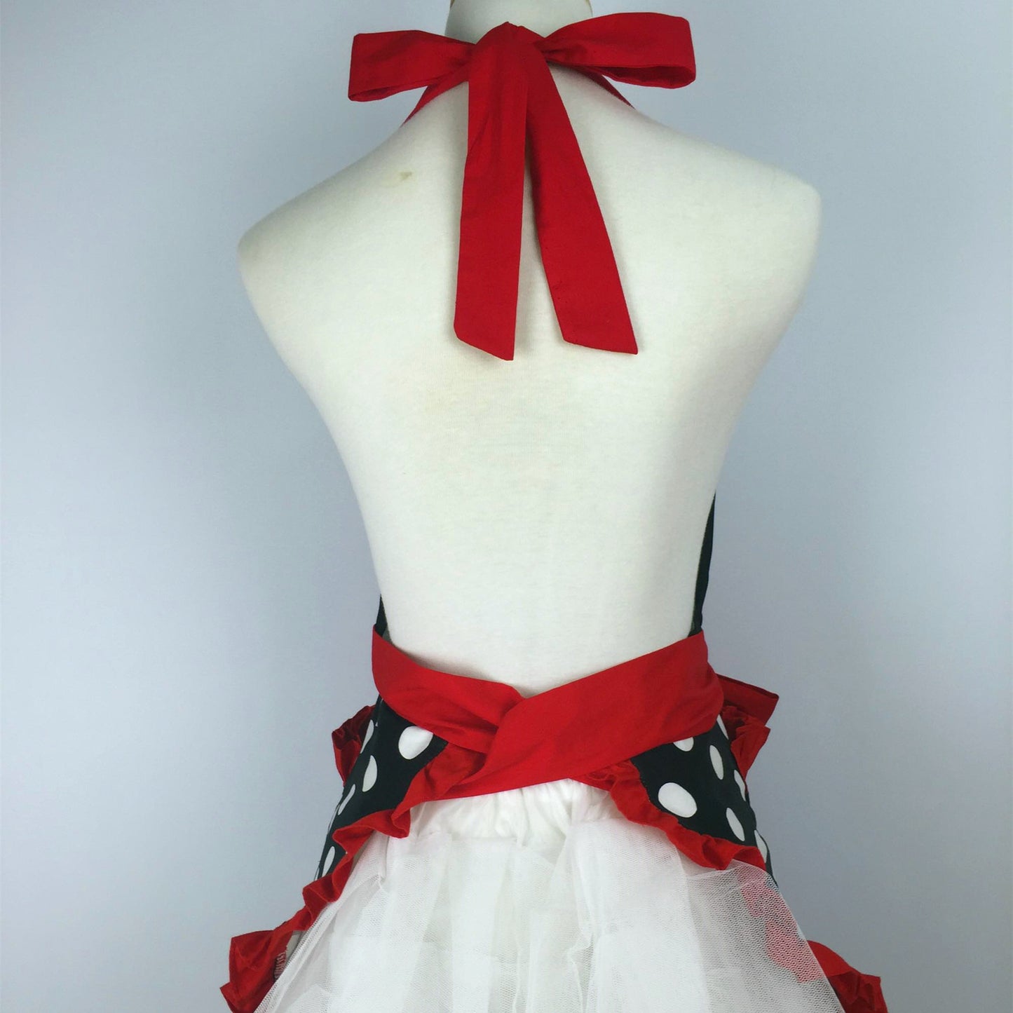 Polka Dot Ruffles & Bows Apron