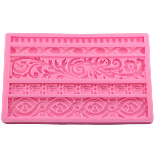 Cake Edge Decorating Silicone Mold