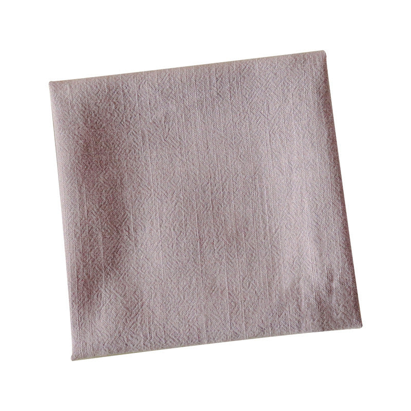 Table Linens: Plain Cotton Linen Cloth Kitchen Napkins