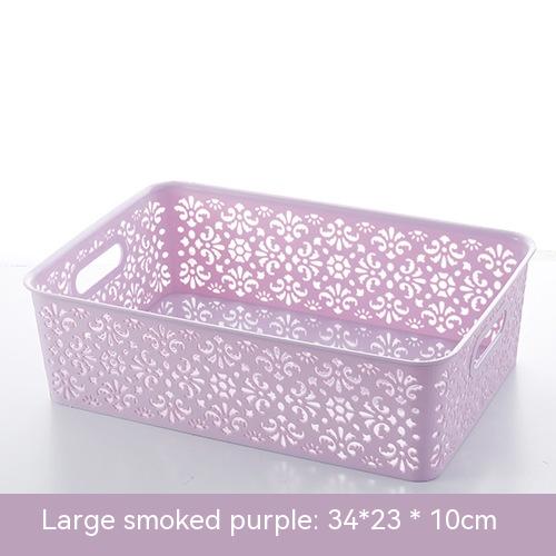 Woven Plastic Storage Baskets