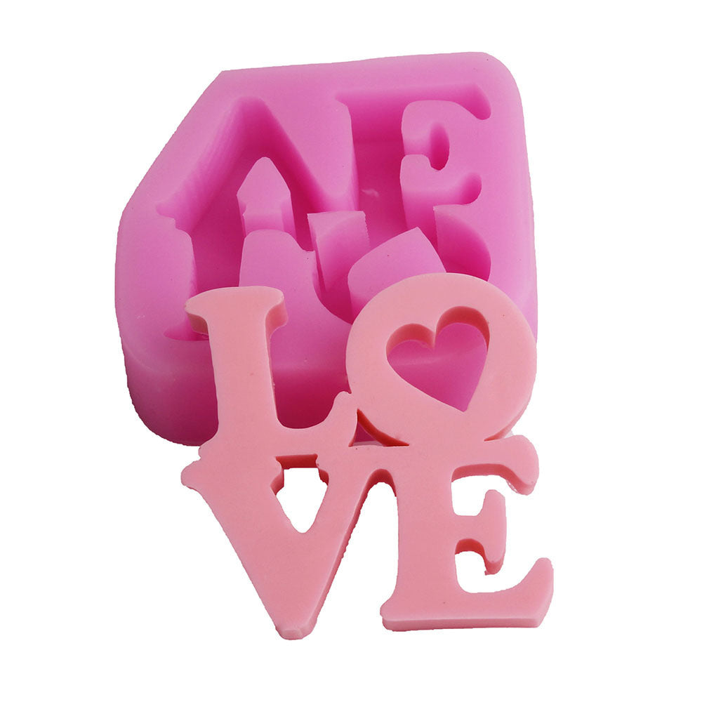 Silicone L-O-V-E Mold