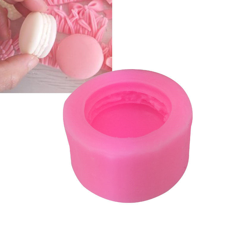 3D Silicone Macaron Shaped Mold