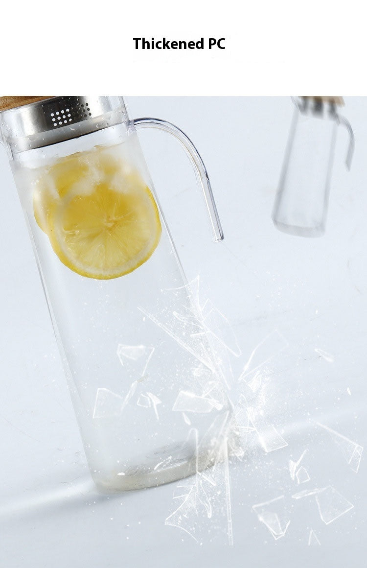 Clear Tapered Acrylic Pitcher