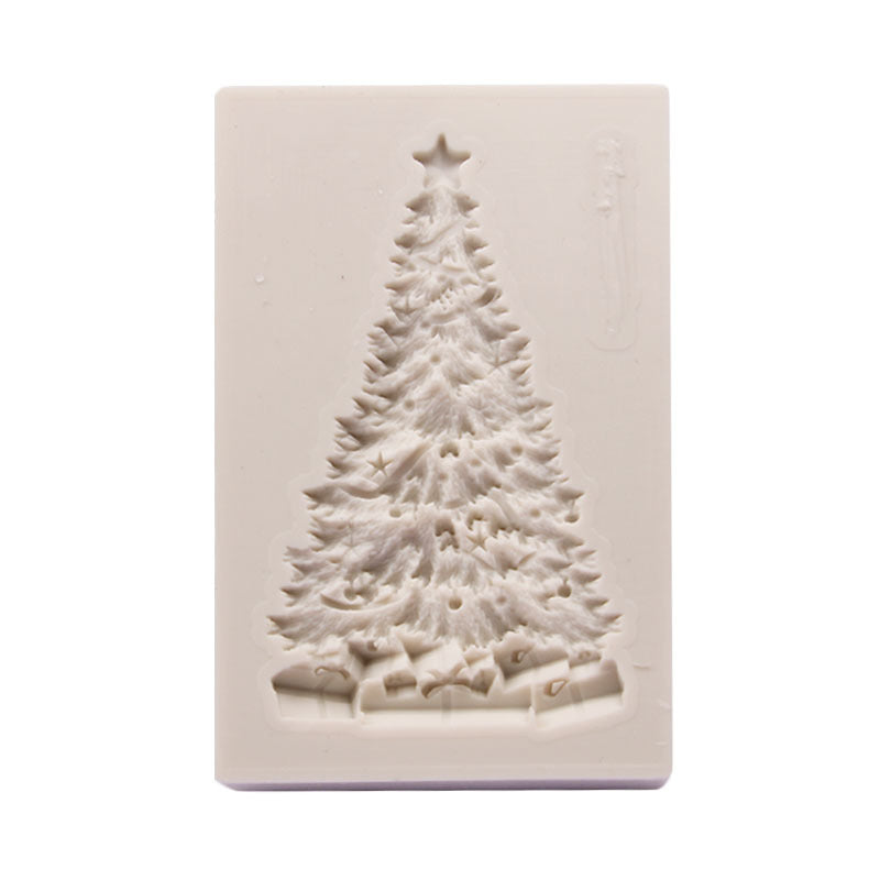 Christmas Baking: Realistic Christmas Tree Fondant Mold