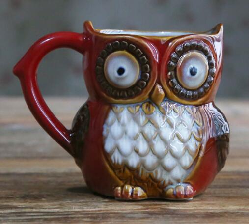 Ceramic Owl Mug