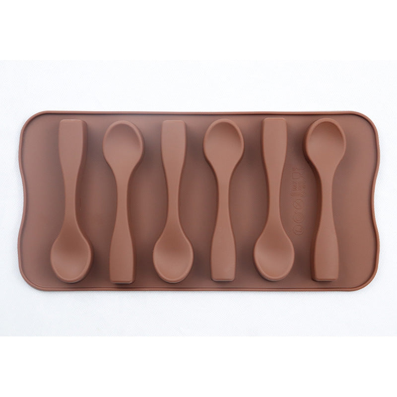 Silicone Chocolate Spoon Mold