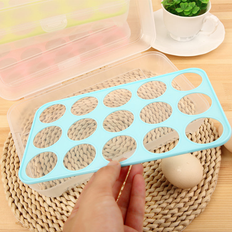 15-Egg Storage Egg Crate Tray