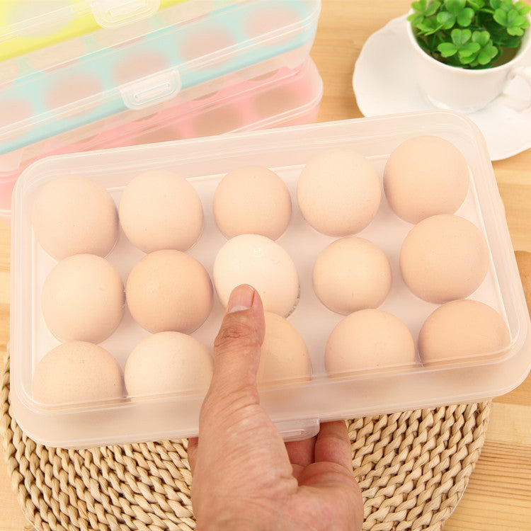 15-Egg Storage Egg Crate Tray