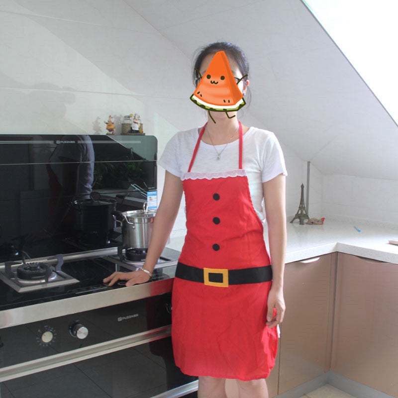 Christmas Aprons: Santa's Helper Duo