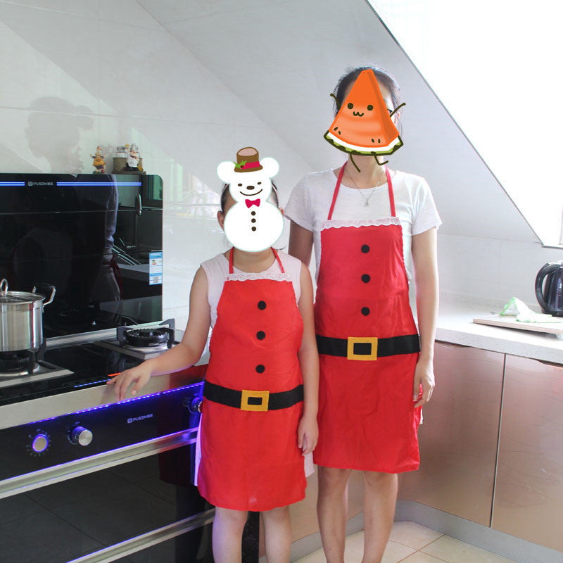 Christmas Aprons: Santa's Helper Duo