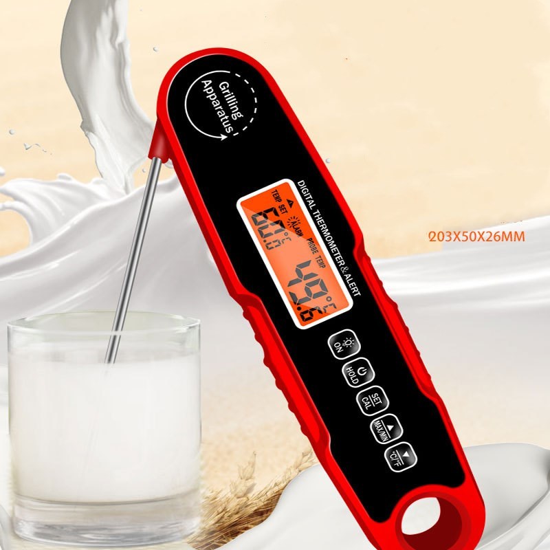 Kitchenware: Folding Magnetic  Instant Read Thermometer