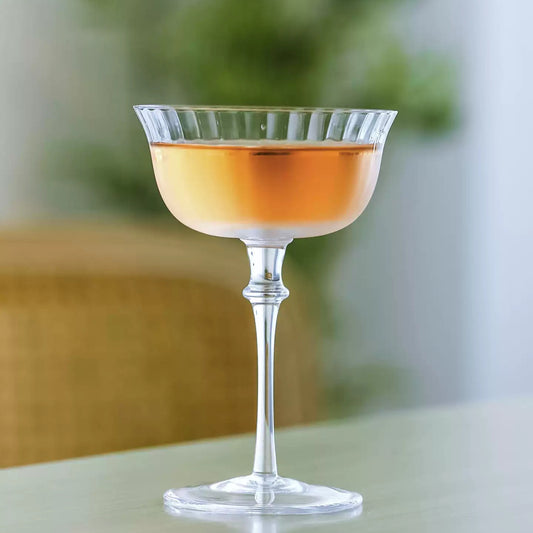 Fluted Coupe Cocktail Glass