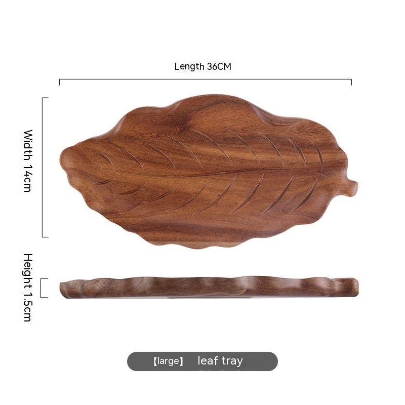 Solid Wood Leaf Tray-1