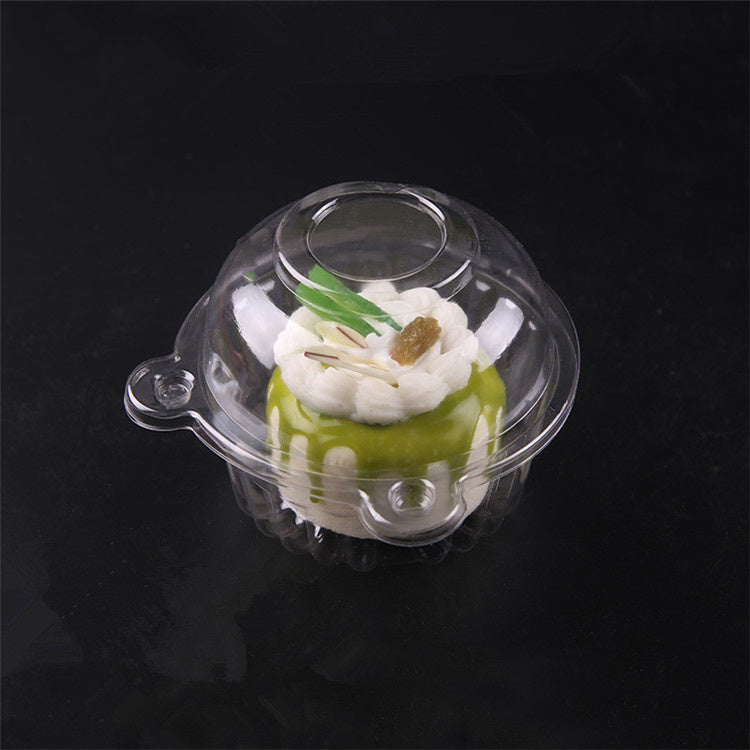 200PC Closed Clear Plastic Dessert Cups