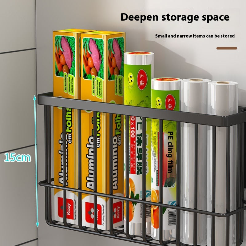 Kitchen Magnetic Storage Rack Basket