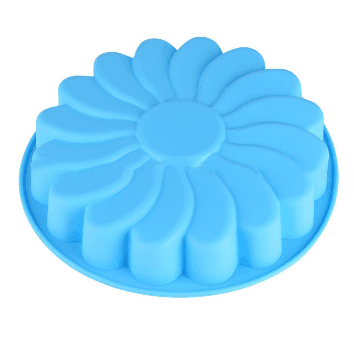 Whirled Sunflower Silicone Cake Mold