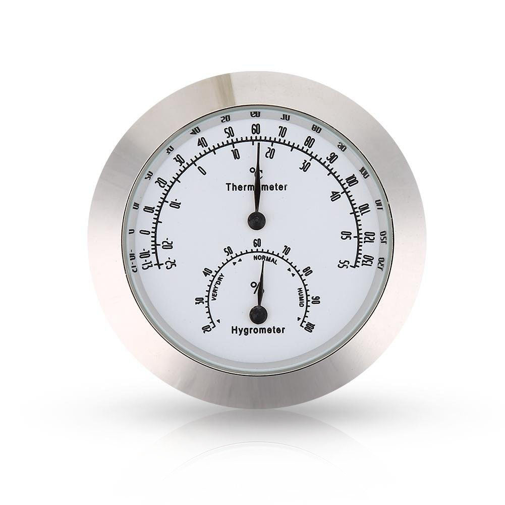 Kitchenware: Metal Thermometer-Hygrometer