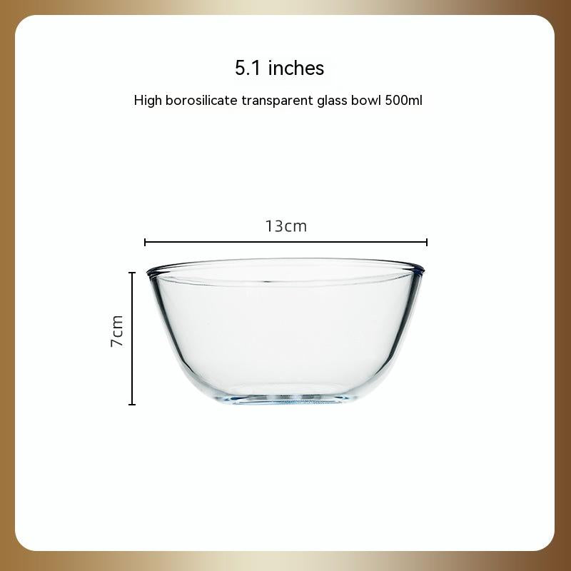 Clear Glass Mixing Bowls