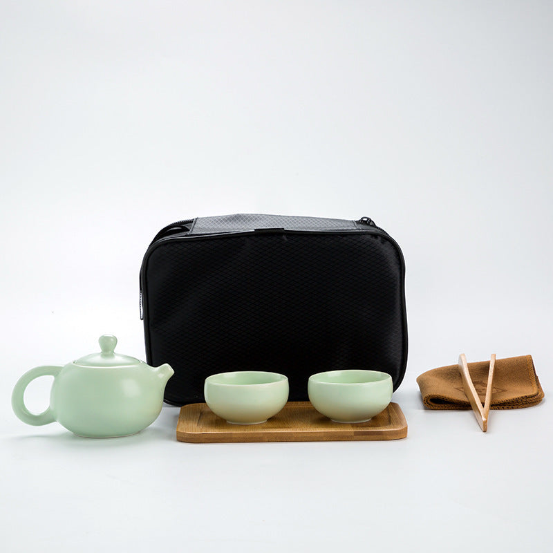 Portable Ceramic Tea Set