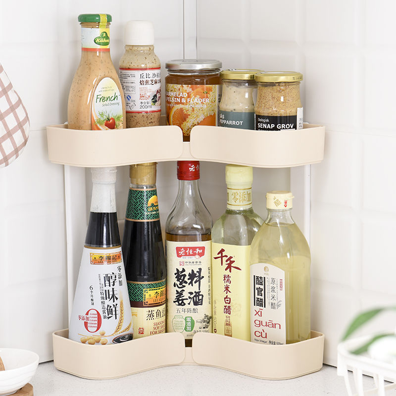 Kitchen Countertop 2-Tier Rack for Light Storage