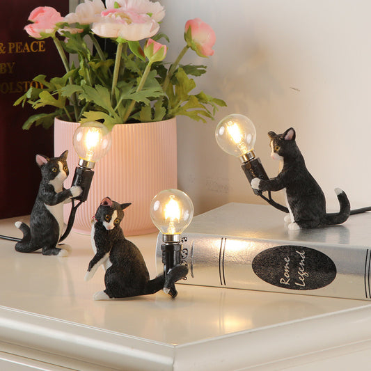 Nordic Playful Cats Table Lamps