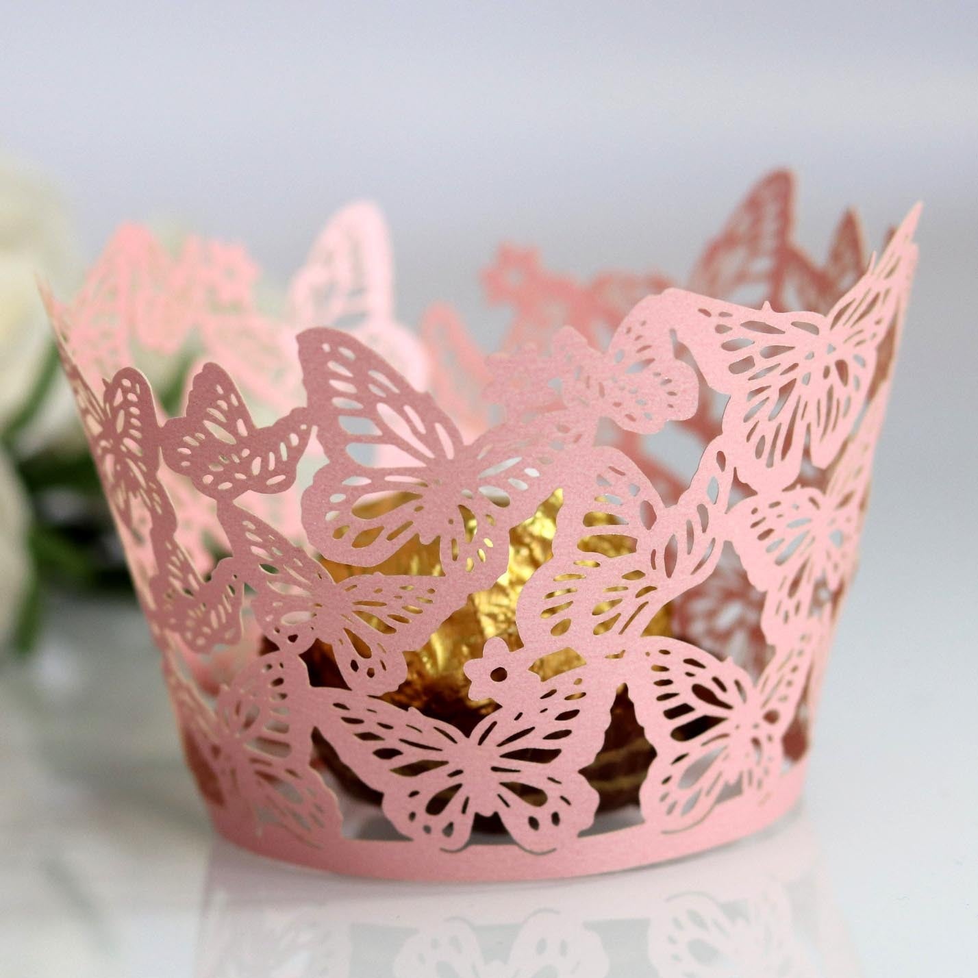 Paper Lace Cupcake Cups