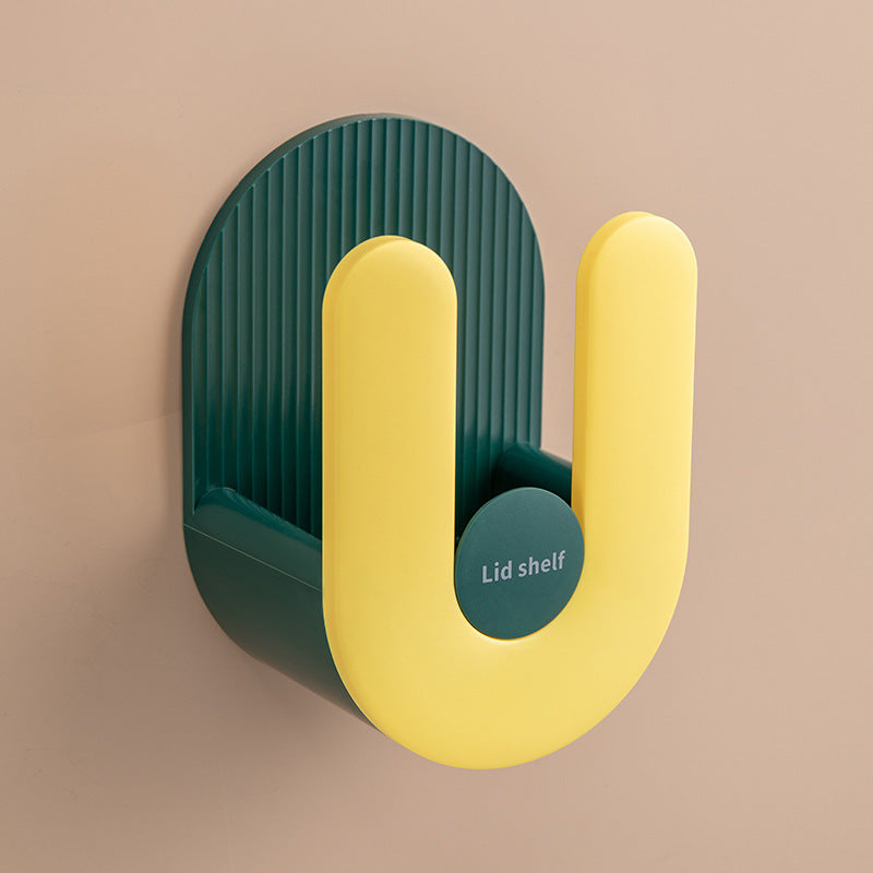 Wall-Mount Pot Lid Rack