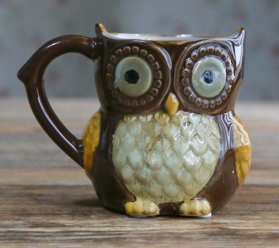 Ceramic Owl Mug