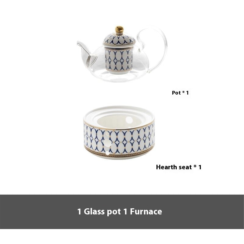 Ceramic & Glass Candle Teapot in 2 Designs