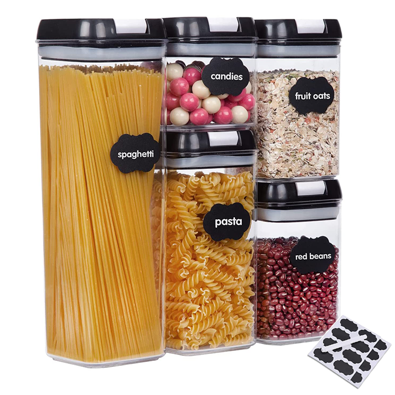 5pcs Easy Lock Airtight Pantry Storage Set