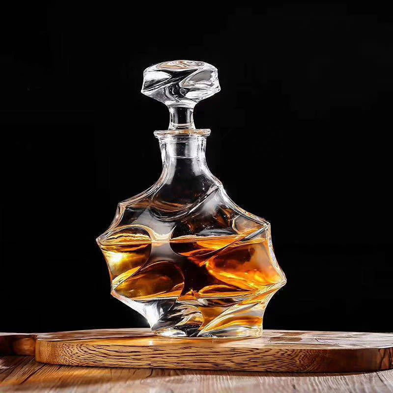 Asymmetrical Whiskey Decanter