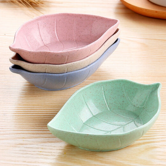 Ceramic Leaf Dessert Dish