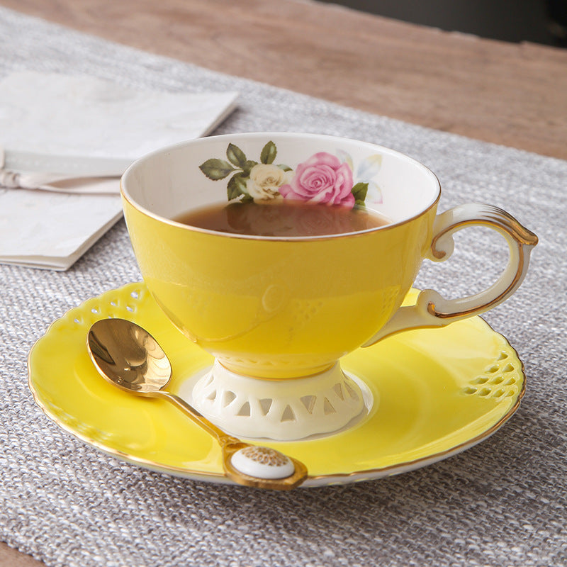 European Bone China Tea & Dessert Sets